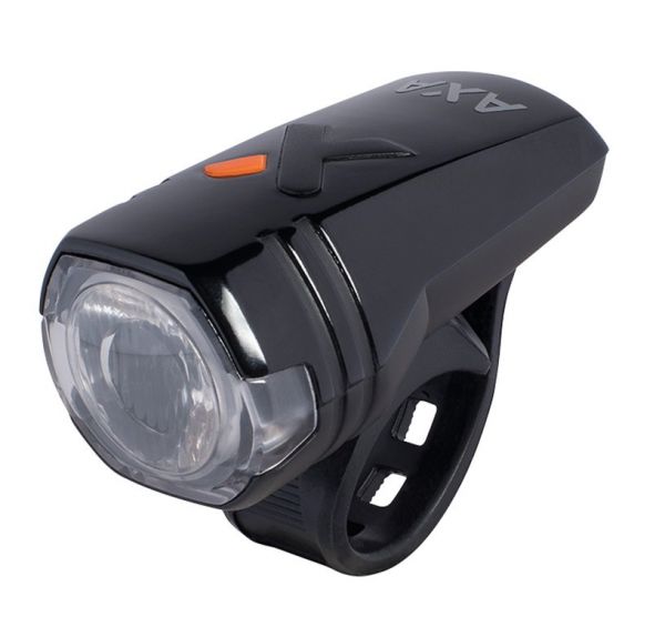 AXA Fahrrad LED-Akkuscheinwerfer Green Line 30 - 30 Lux