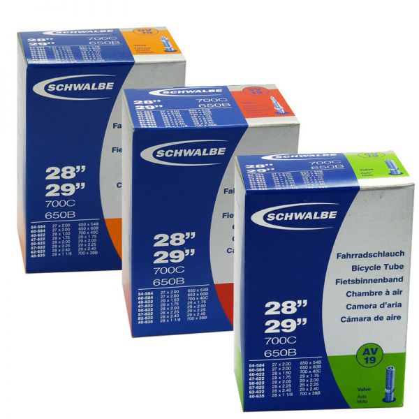 Schwalbe Fahrrad Schlauch Nr. 19 - 27,5 - 29 Zoll