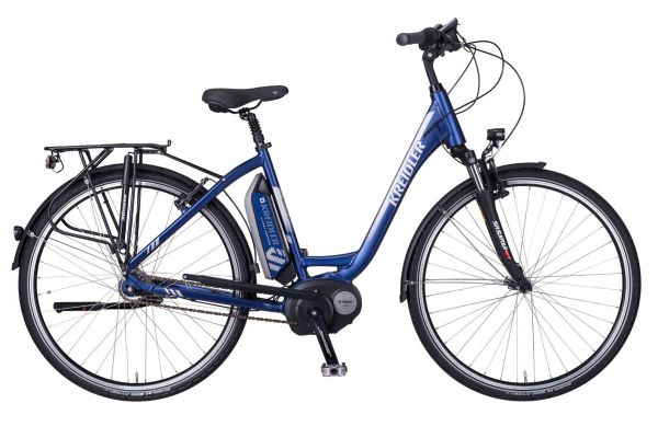 Kreidler E-Bike Vitality Eco 2 (Wave, 28 Zoll) mit Boschantrieb Powerpack 400 Wh mit Rücktritt